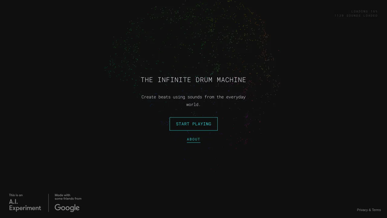 Infinite Drum Machine screenshot