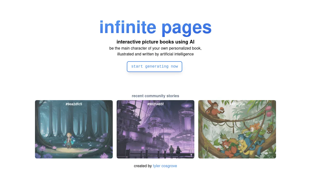 Infinite Pages screenshot