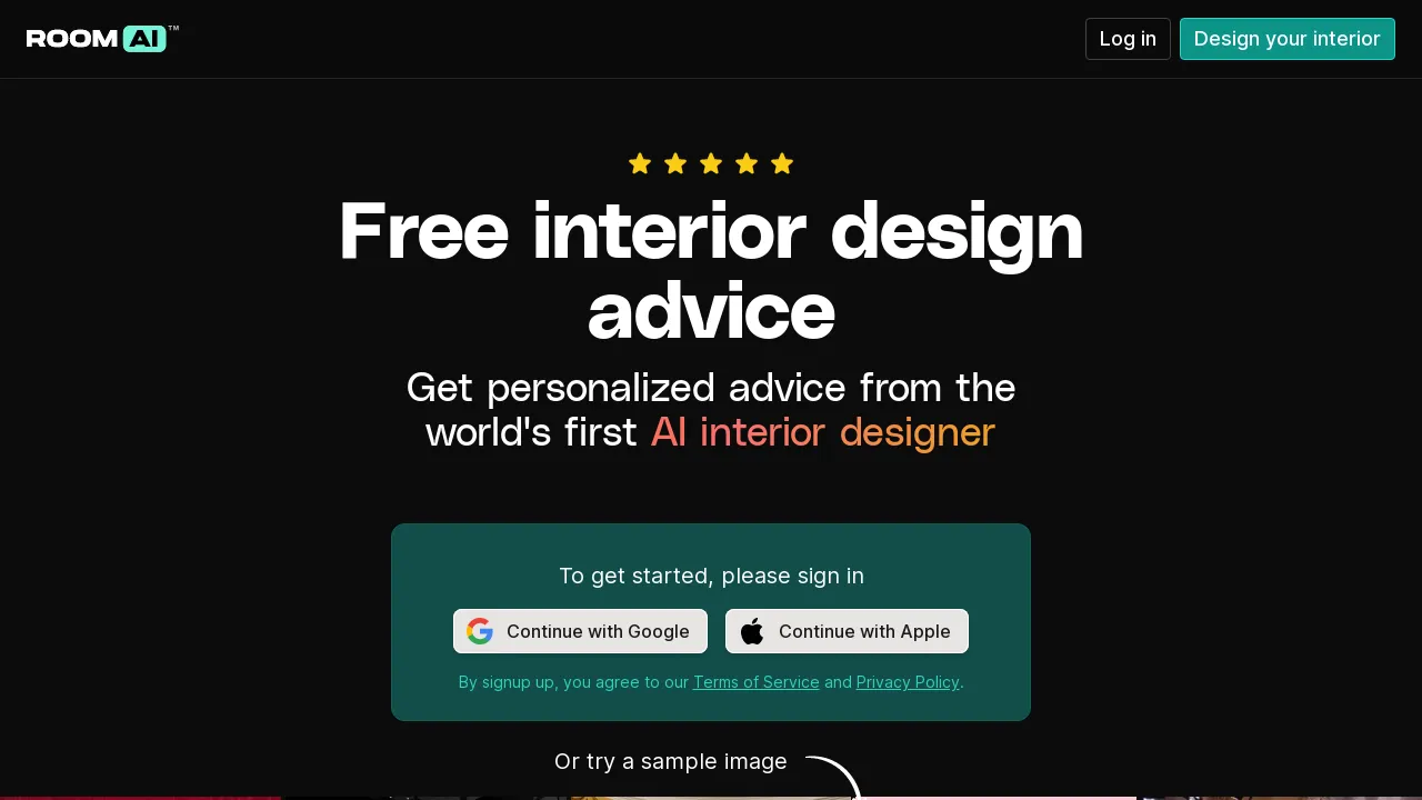 Interior Design Advice screenshot