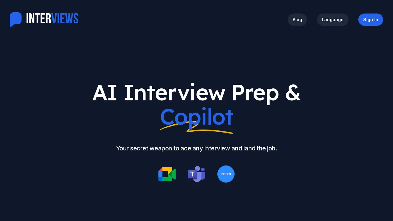 Interview Copilot | Interviews Chat screenshot