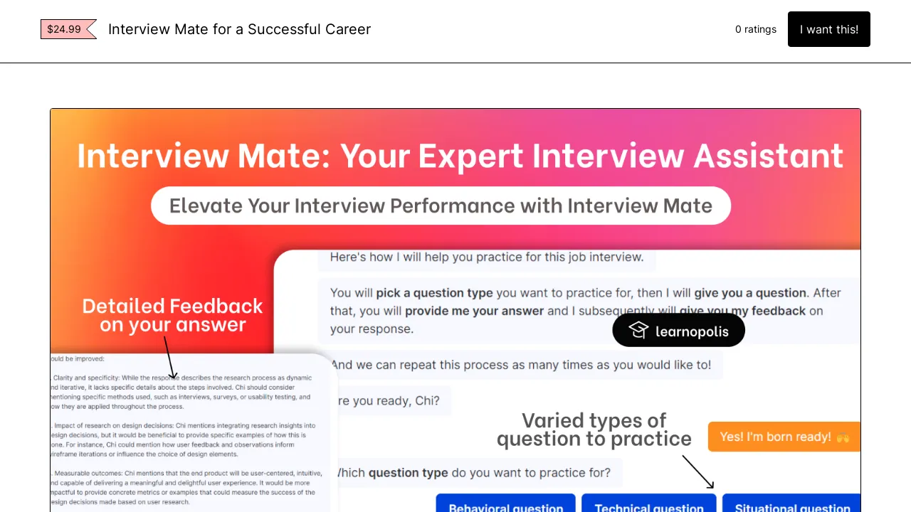 Interview Mate screenshot