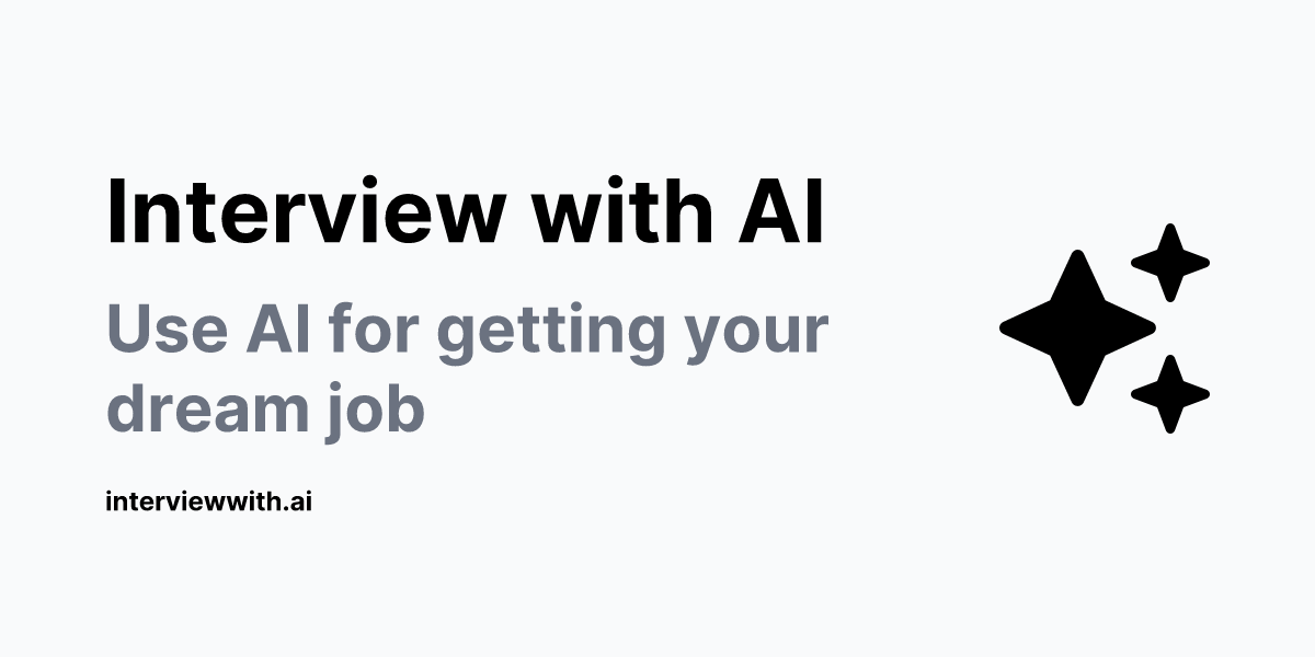 Interview with AI icon