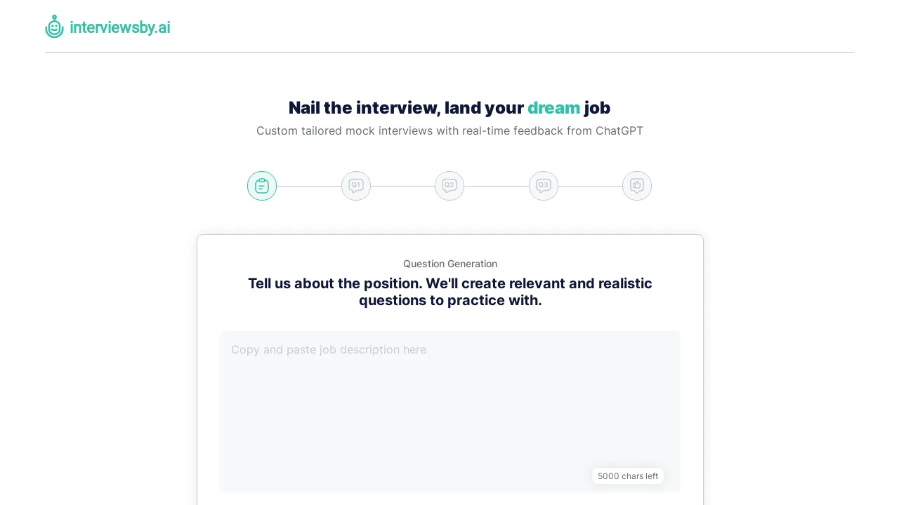 Interviewsby.ai screenshot