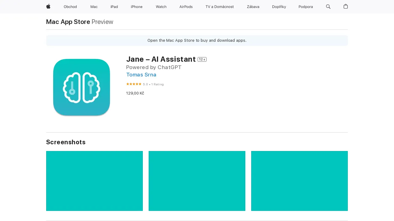 Jane – AI Assistant screenshot