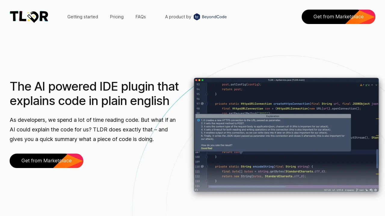 Jetbrains IDE Plugin screenshot