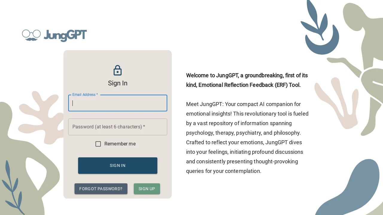 JungGPT screenshot