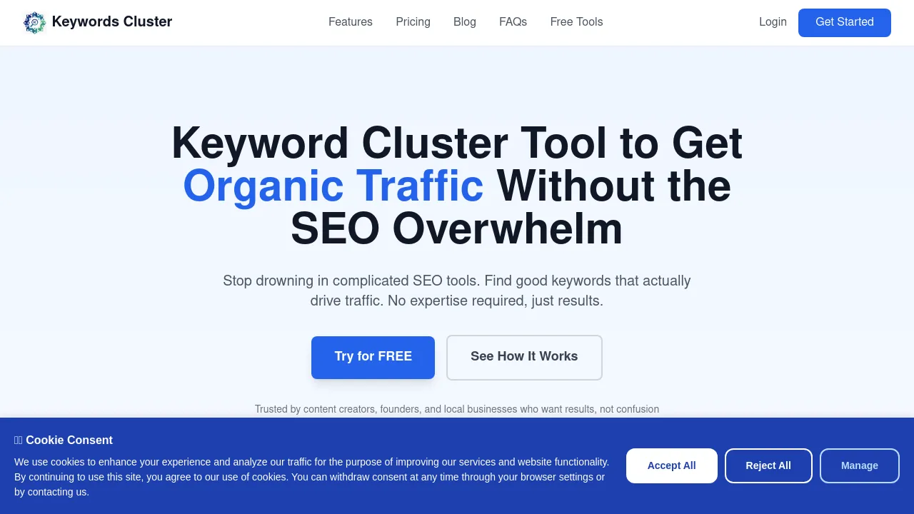 Keywords Cluster