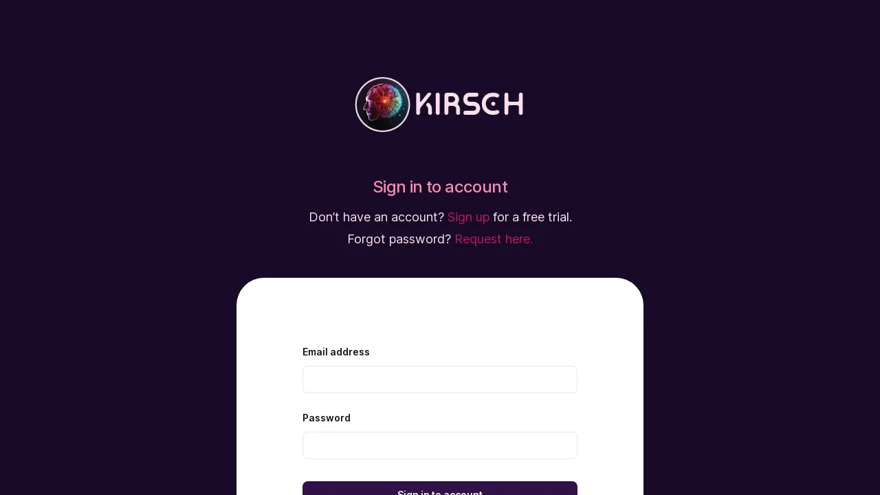 Kirsch screenshot
