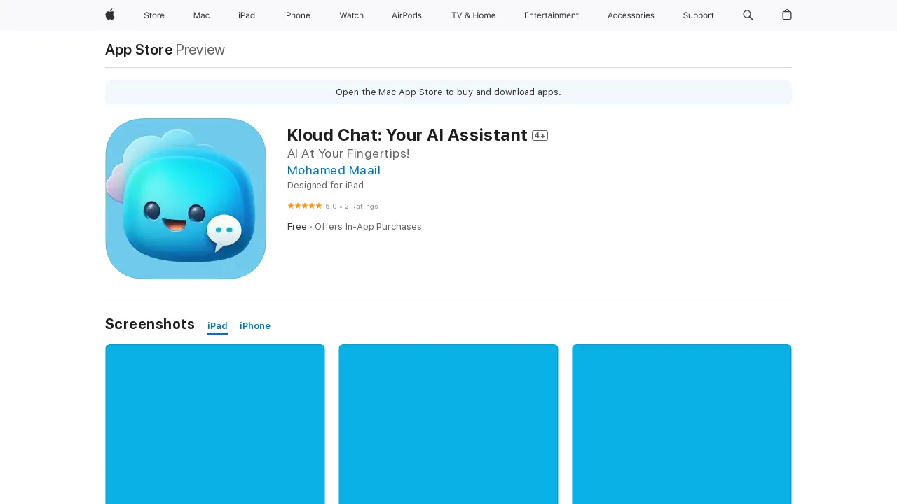 Kloud Chat screenshot