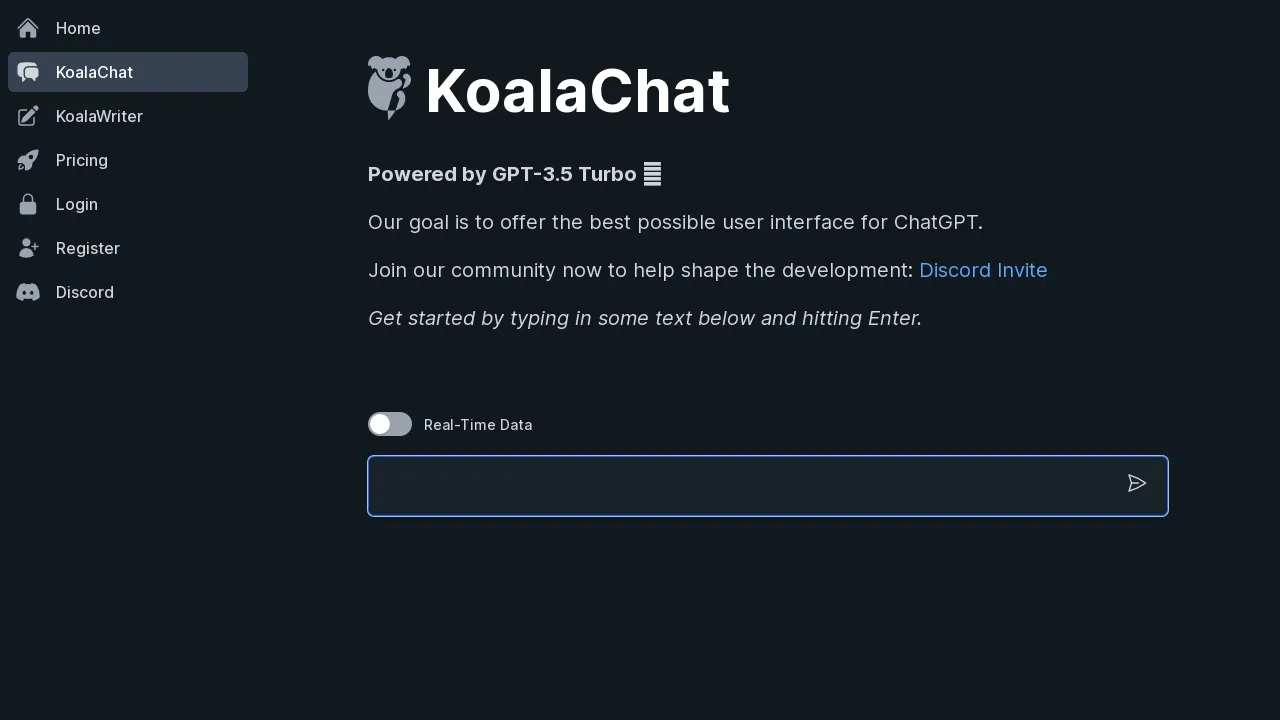 KoalaChat screenshot