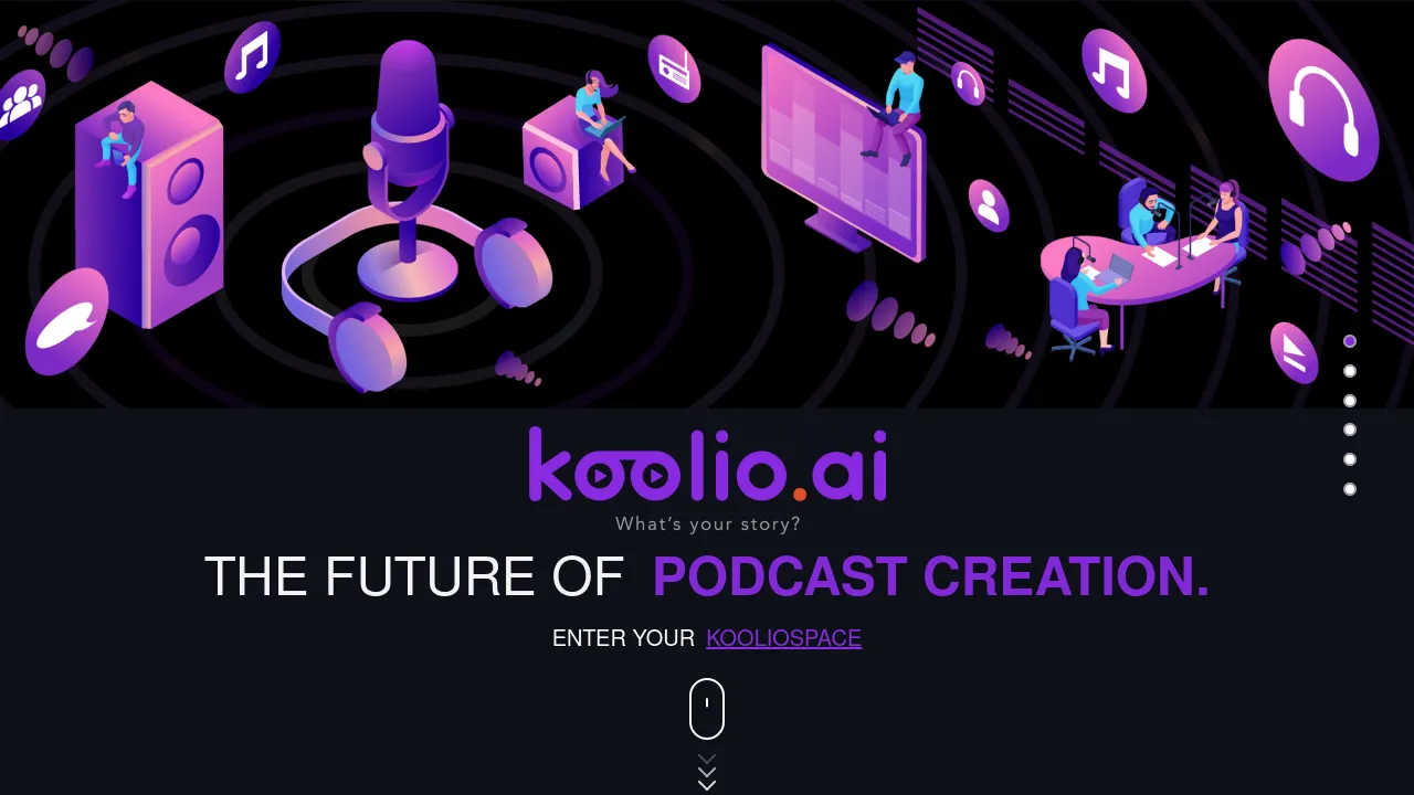 Koolio.Ai screenshot