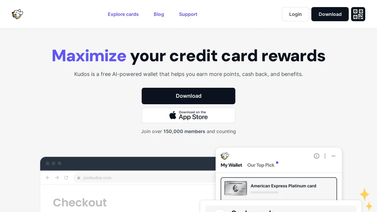 Kudos screenshot
