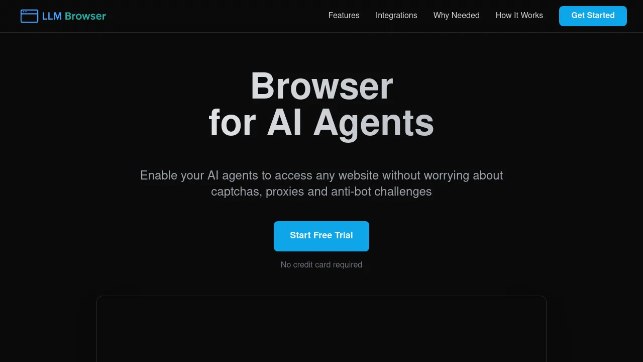 LLM Agentic Browser screenshot