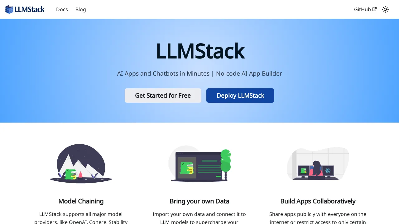 LLMStack screenshot