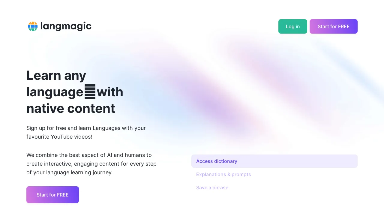 LangMagic screenshot