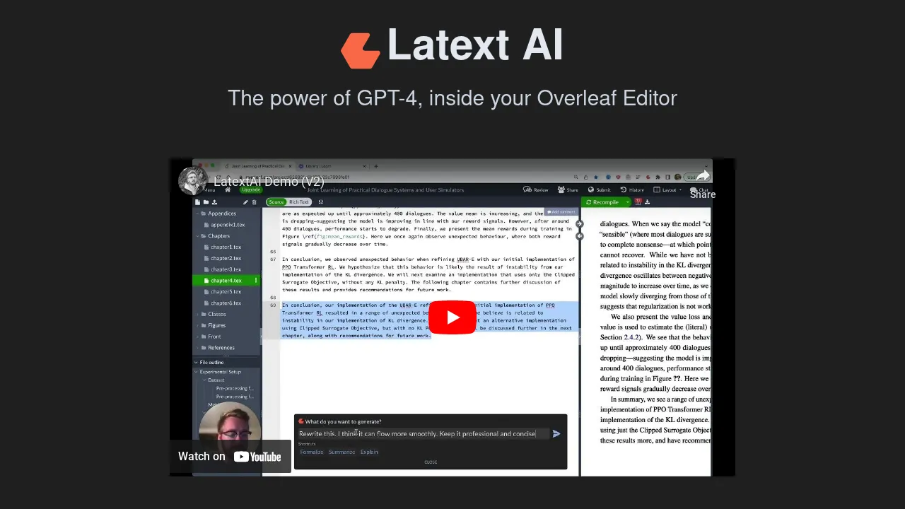 LatextAI screenshot
