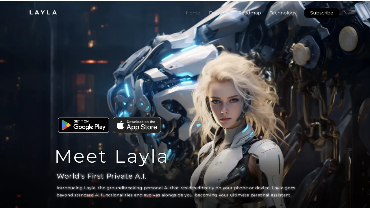 Layla Private AI screenshot