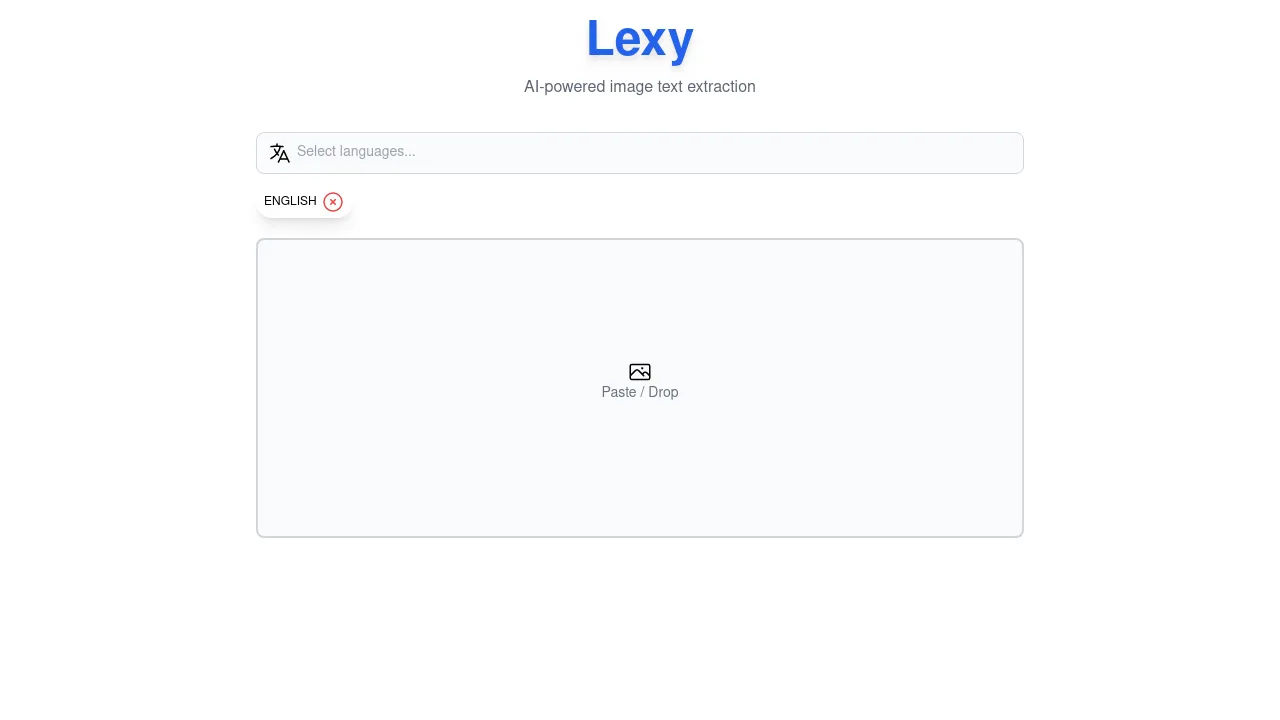 Lexy screenshot