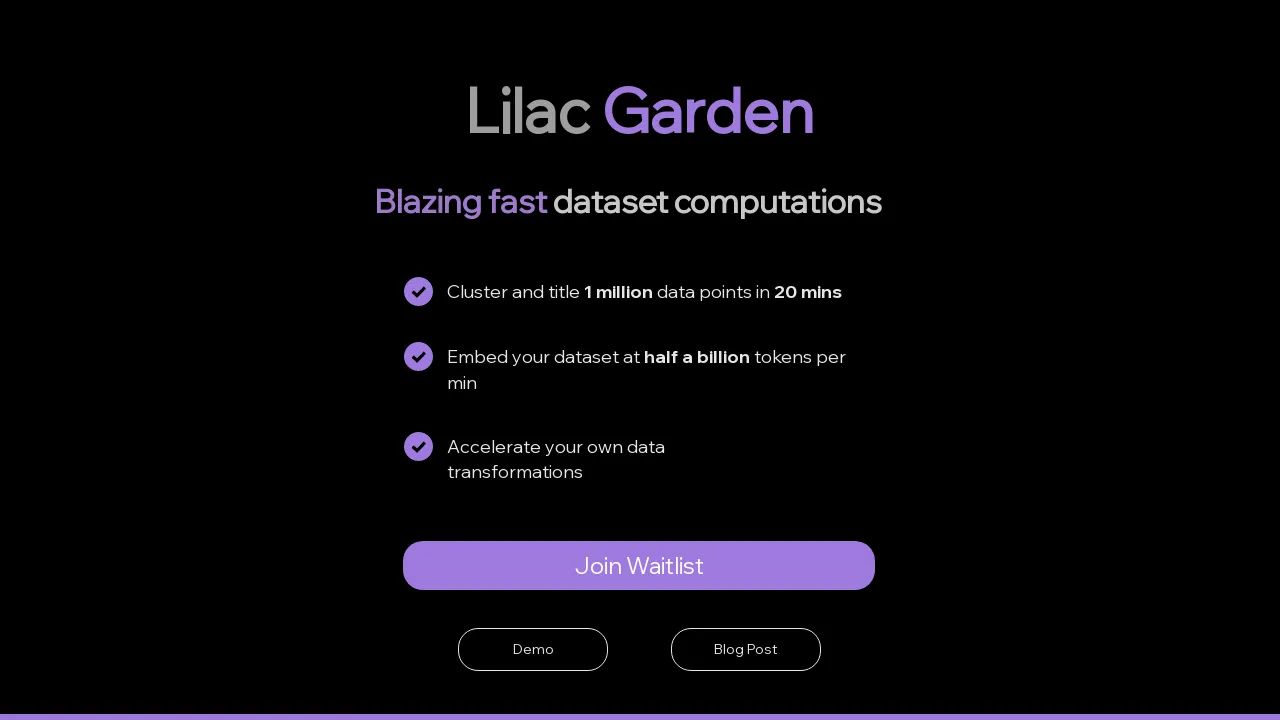 Lilac Garden