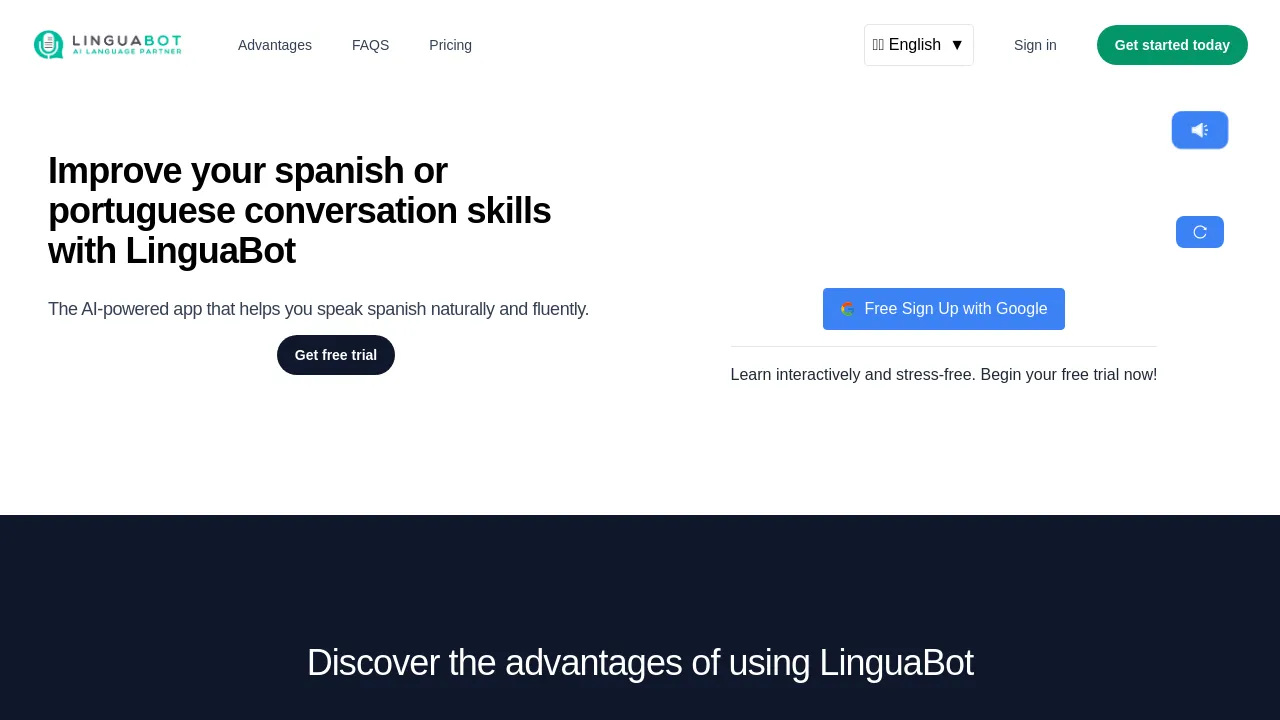 Linguabot screenshot
