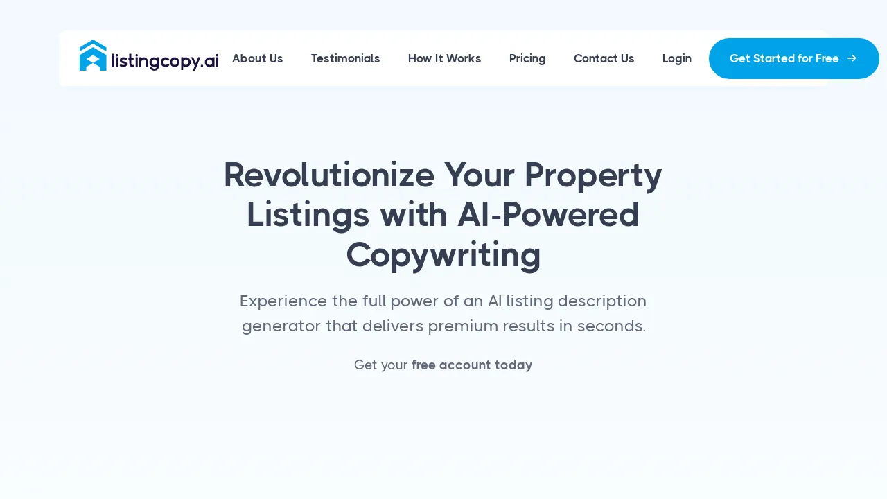 Listing Copy AI screenshot