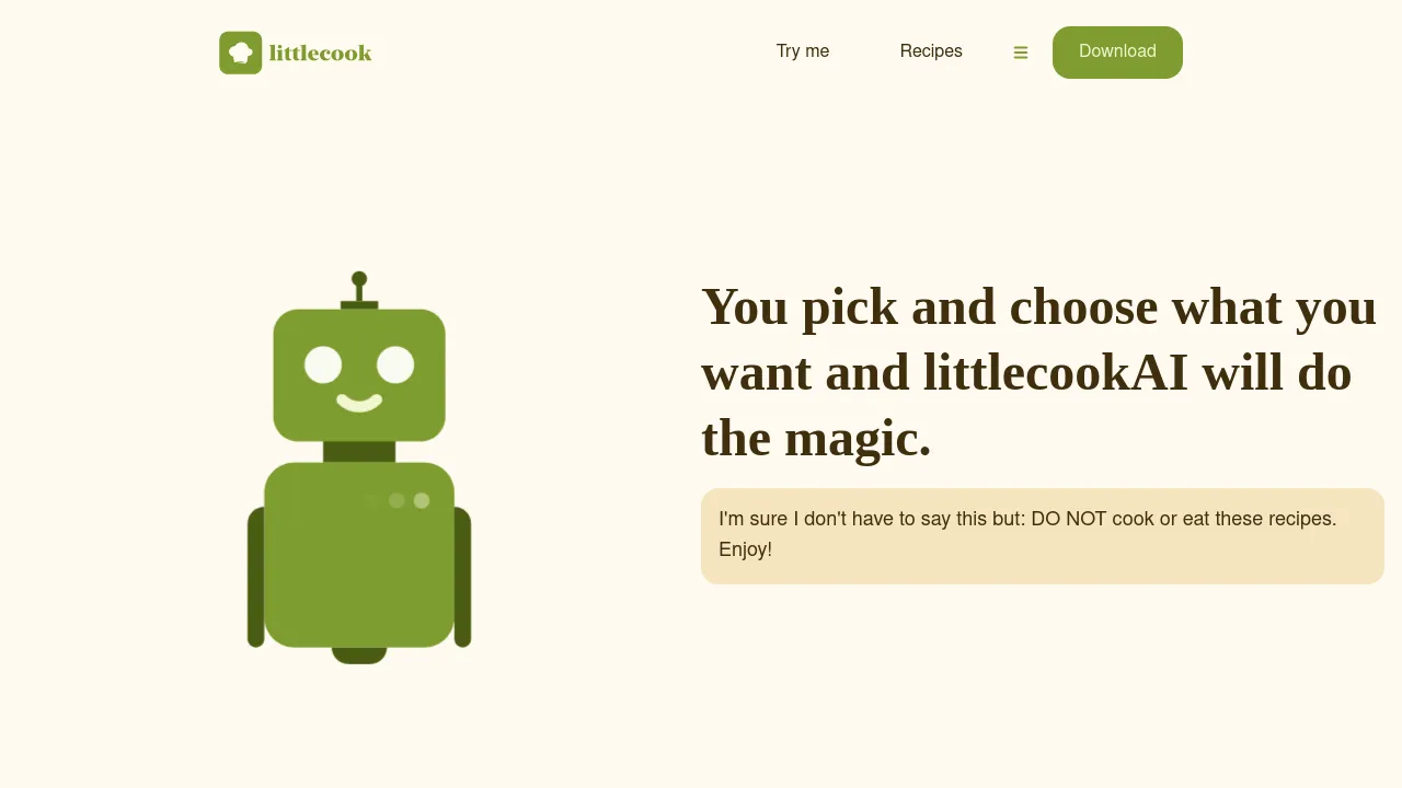 Littlecook screenshot