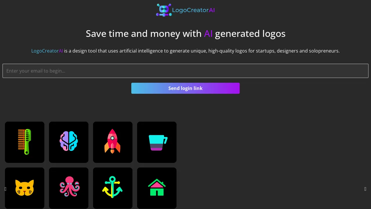 LogoCreatorAI screenshot
