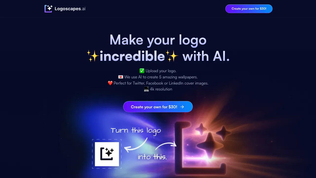 Logoscapes screenshot