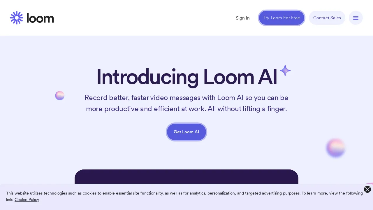 Loom AI screenshot