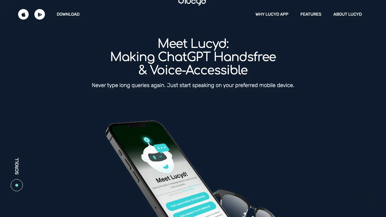 Lucyd App screenshot