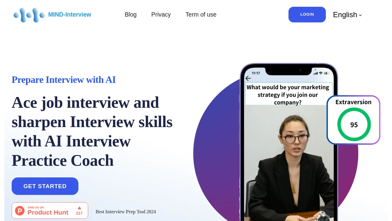 MIND-Interview AI screenshot