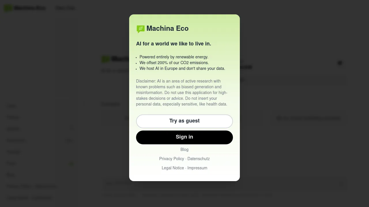 Machina Eco