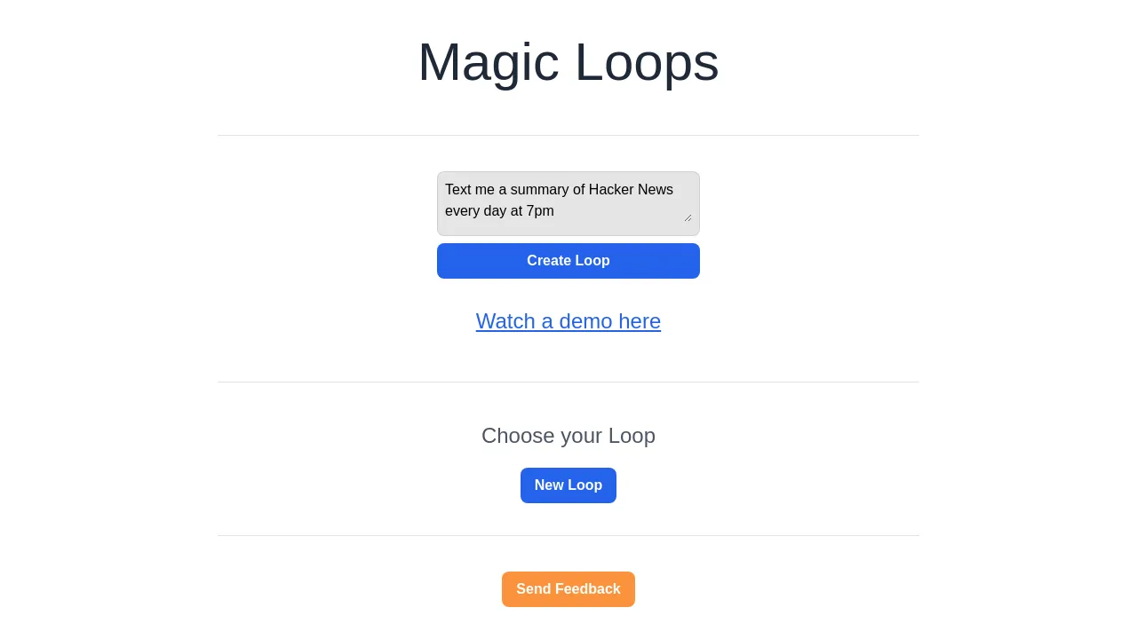 Magic Loops screenshot