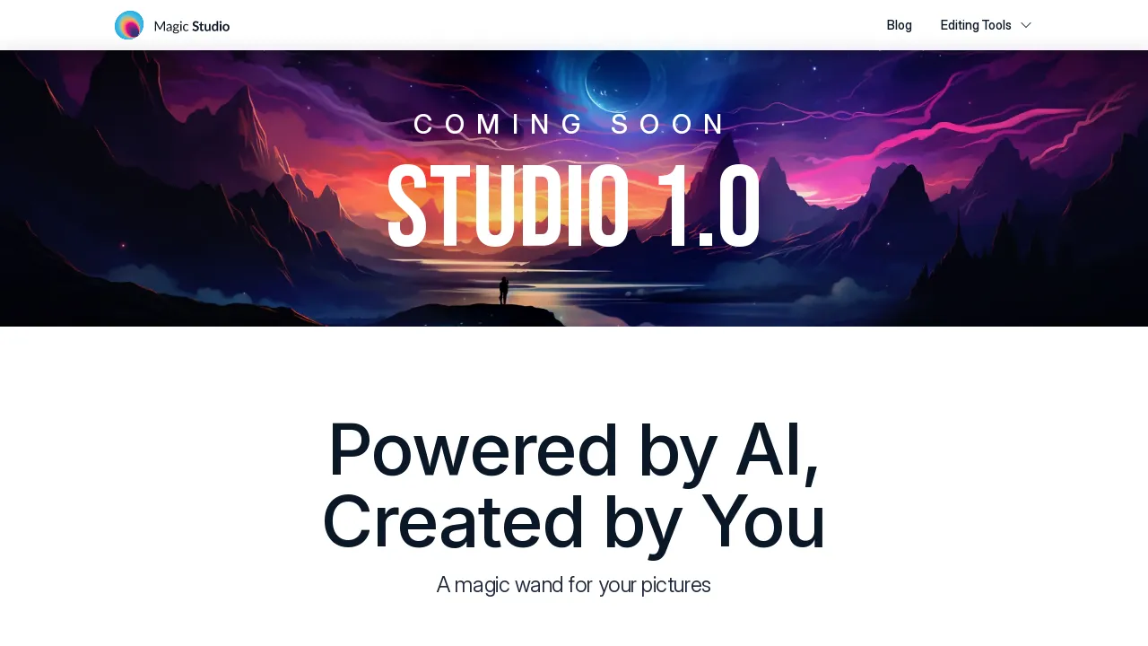 Magic Studio : AI Image & Photo Editor screenshot