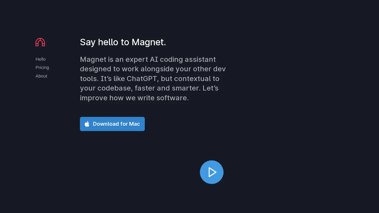 Magnet screenshot