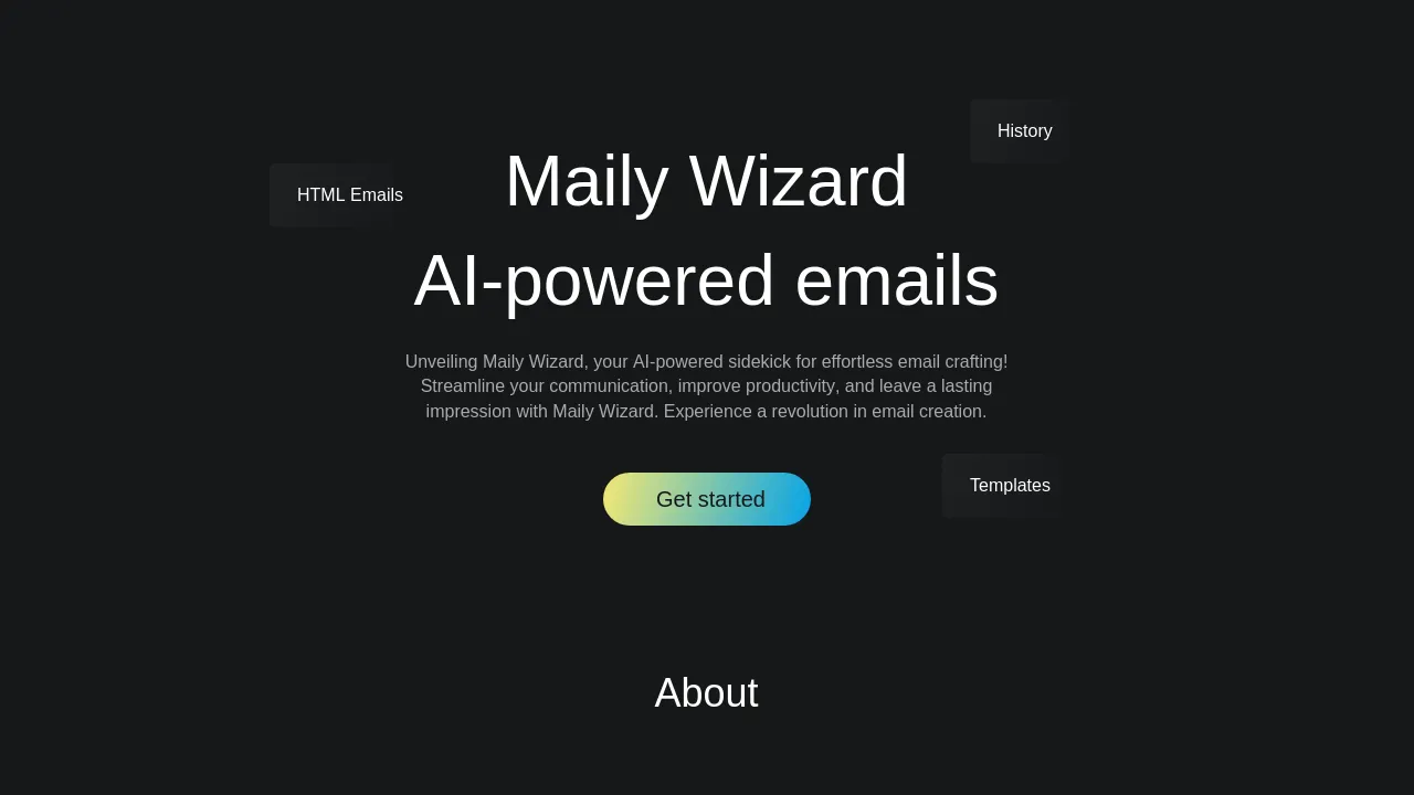 Maily Wizard screenshot