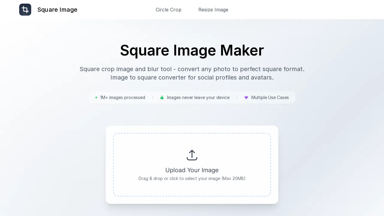Make image square