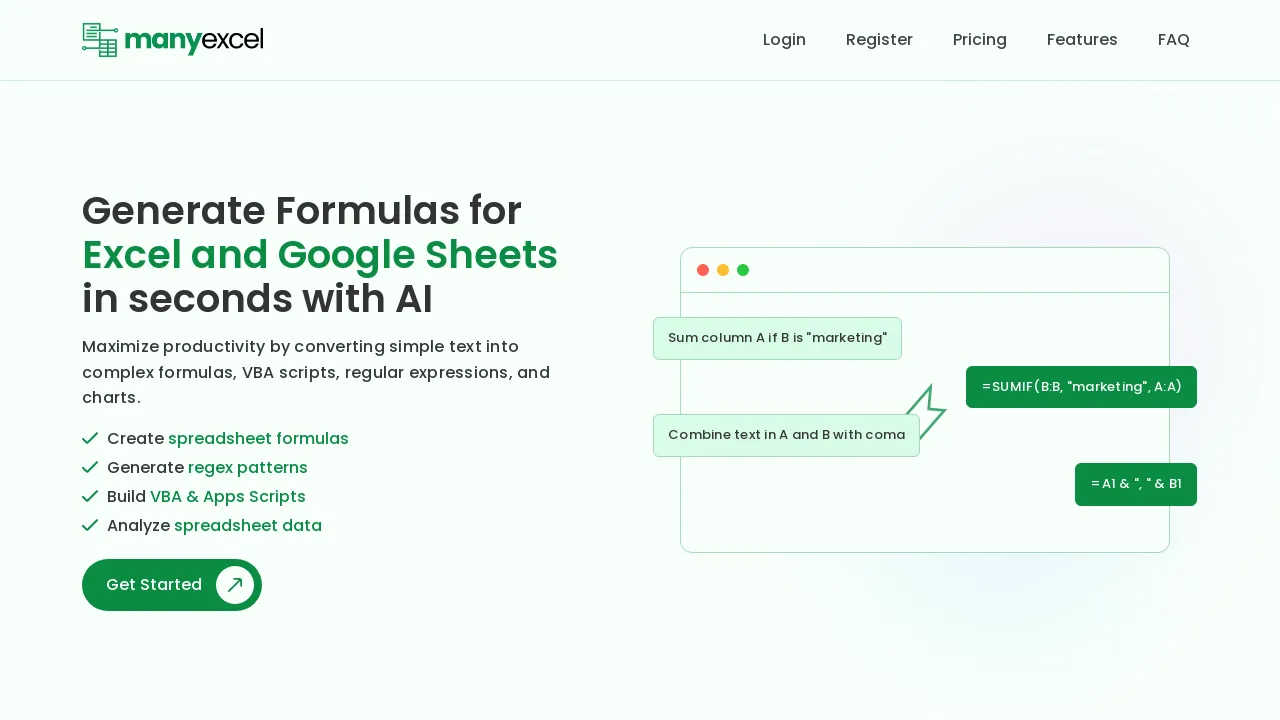 ManyExcel screenshot