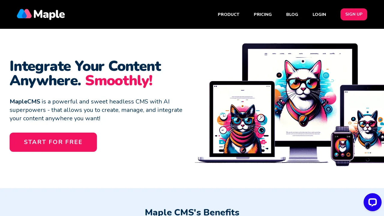 Maple CMS