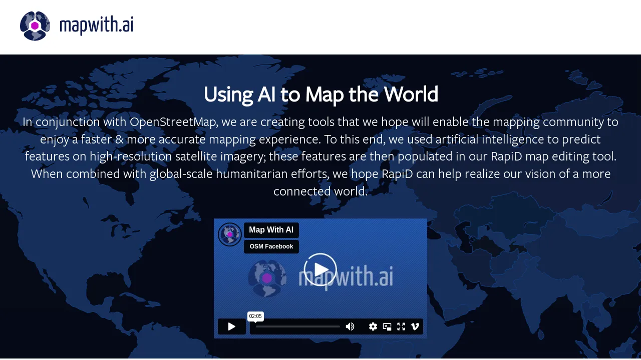 Mapwith.ai screenshot