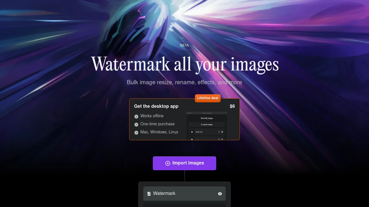 MarkMyIMages screenshot