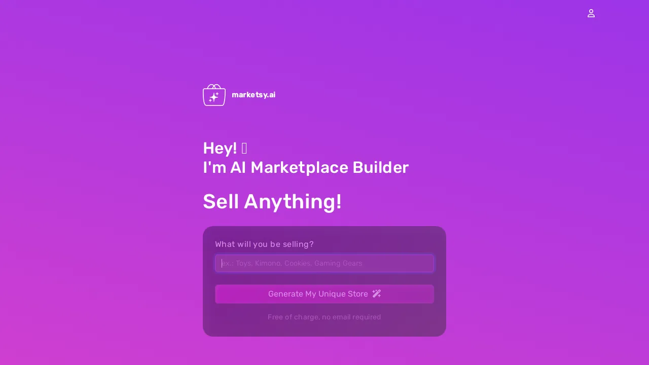 Marketsy screenshot