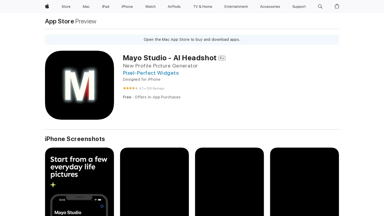 Mayo Studio screenshot