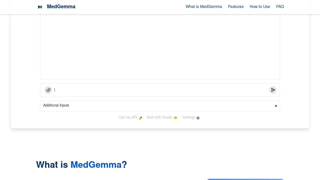 MedGemma: Advanced AI Models for Medical Text screenshot