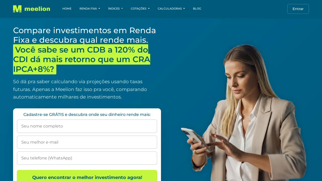 Meelion.com screenshot