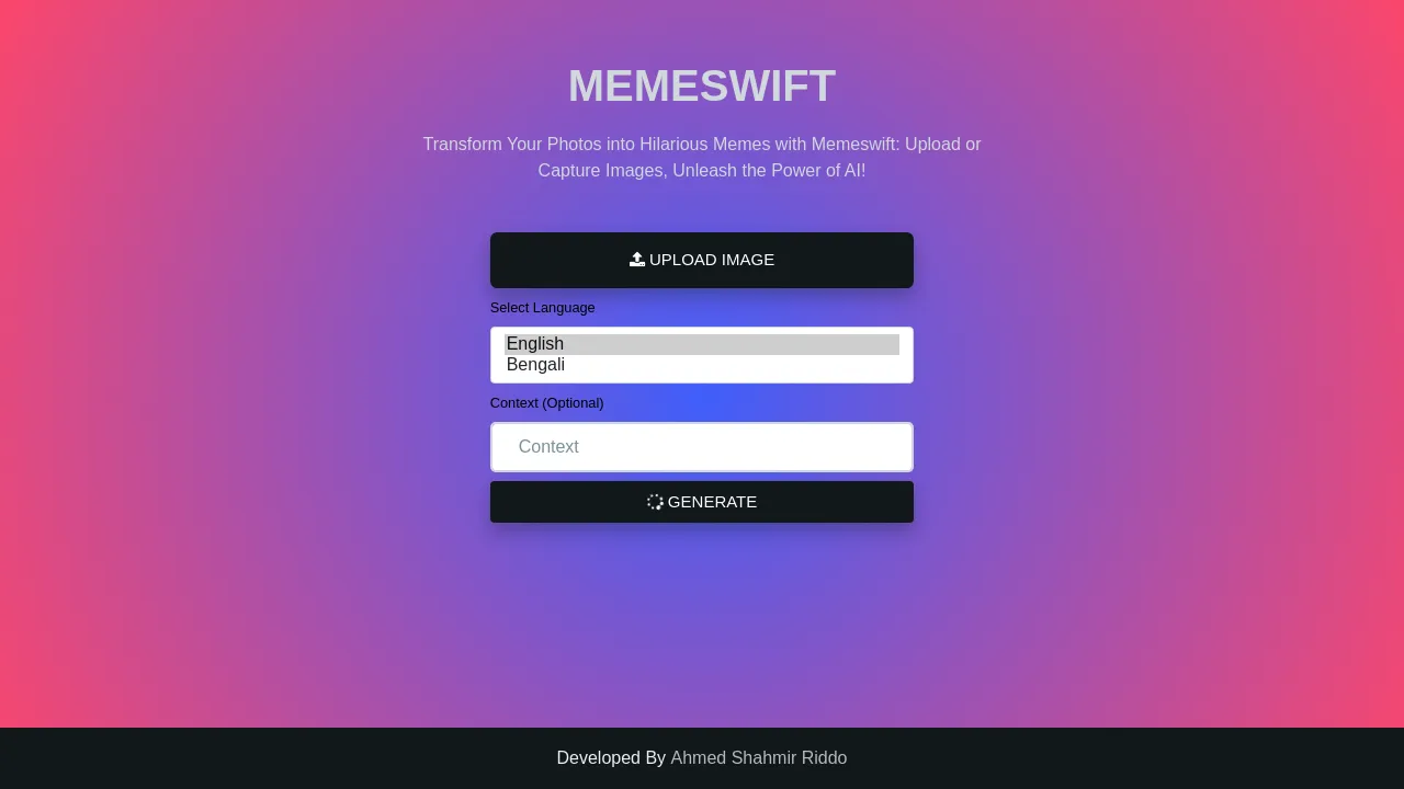 MemeSwift screenshot