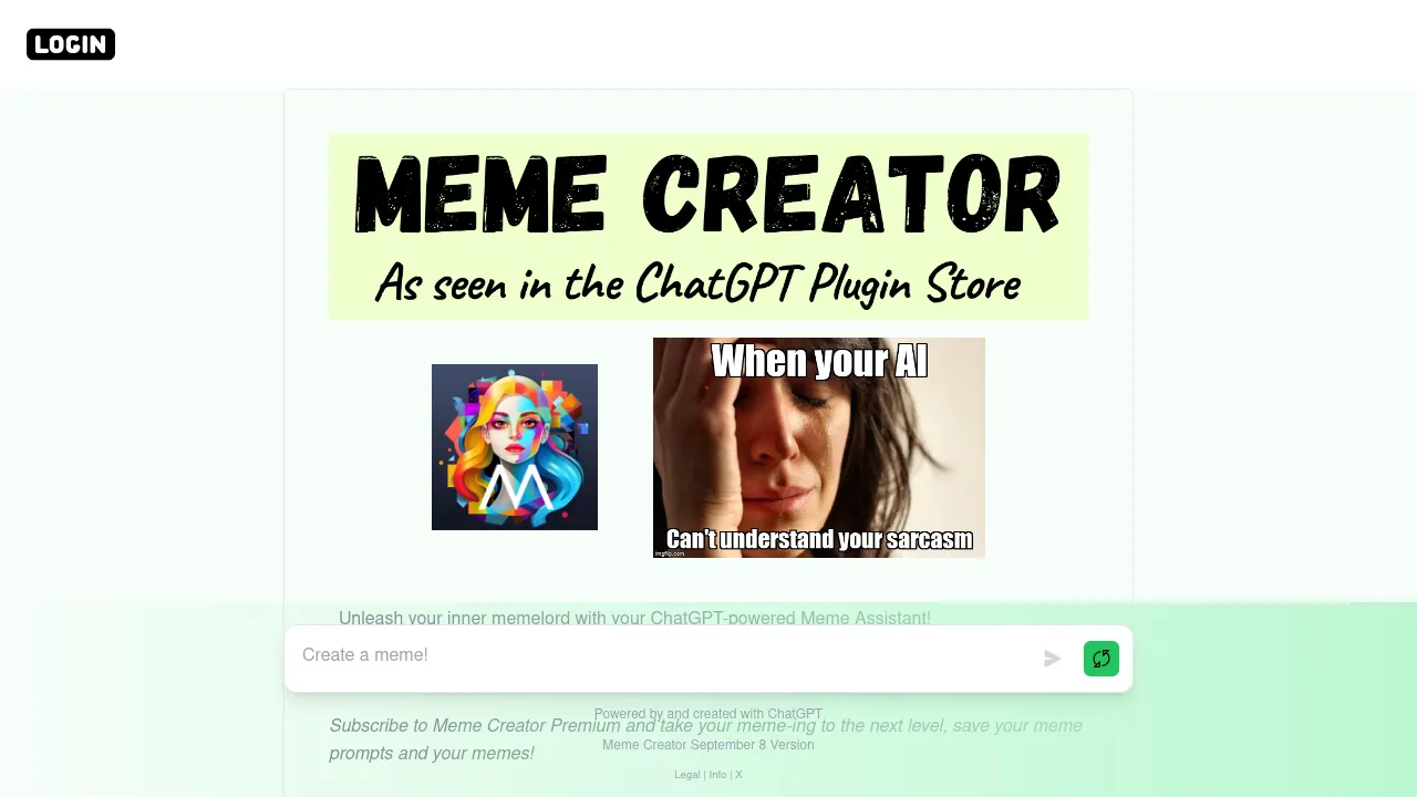 Memecreator screenshot