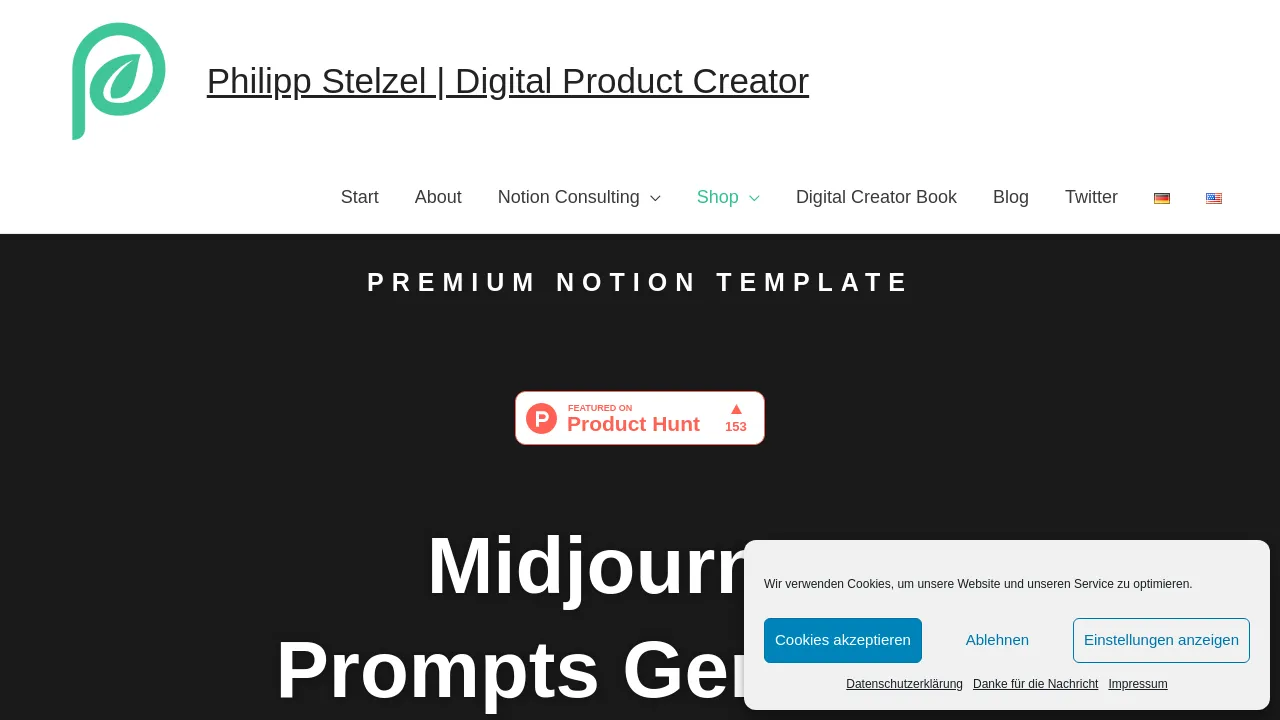 Midjourney prompt generator