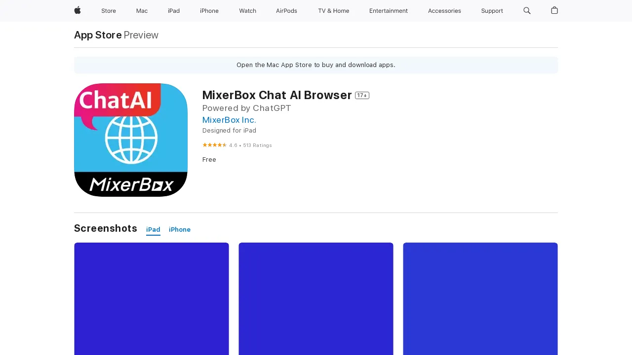 MixerBox Chat AI screenshot