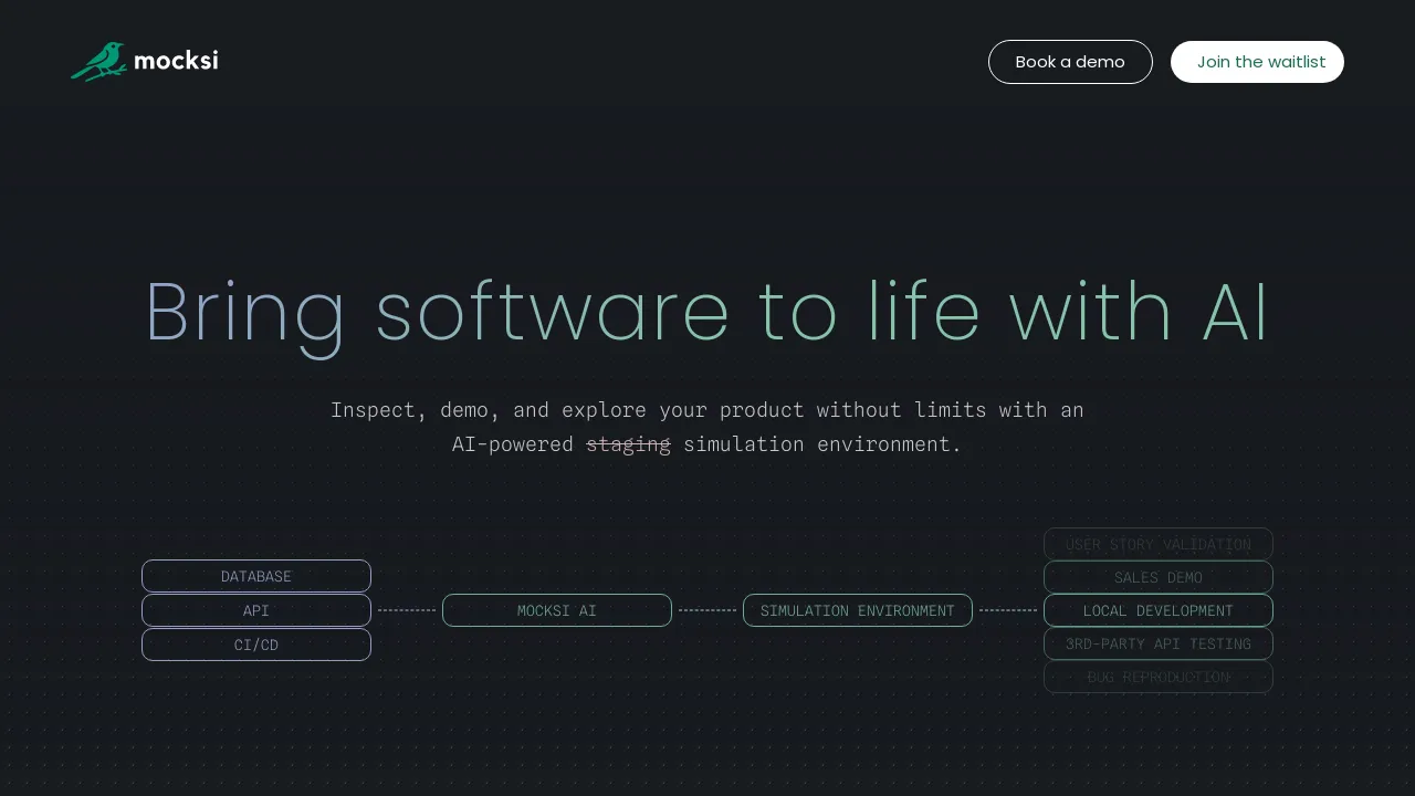 Mocksi screenshot